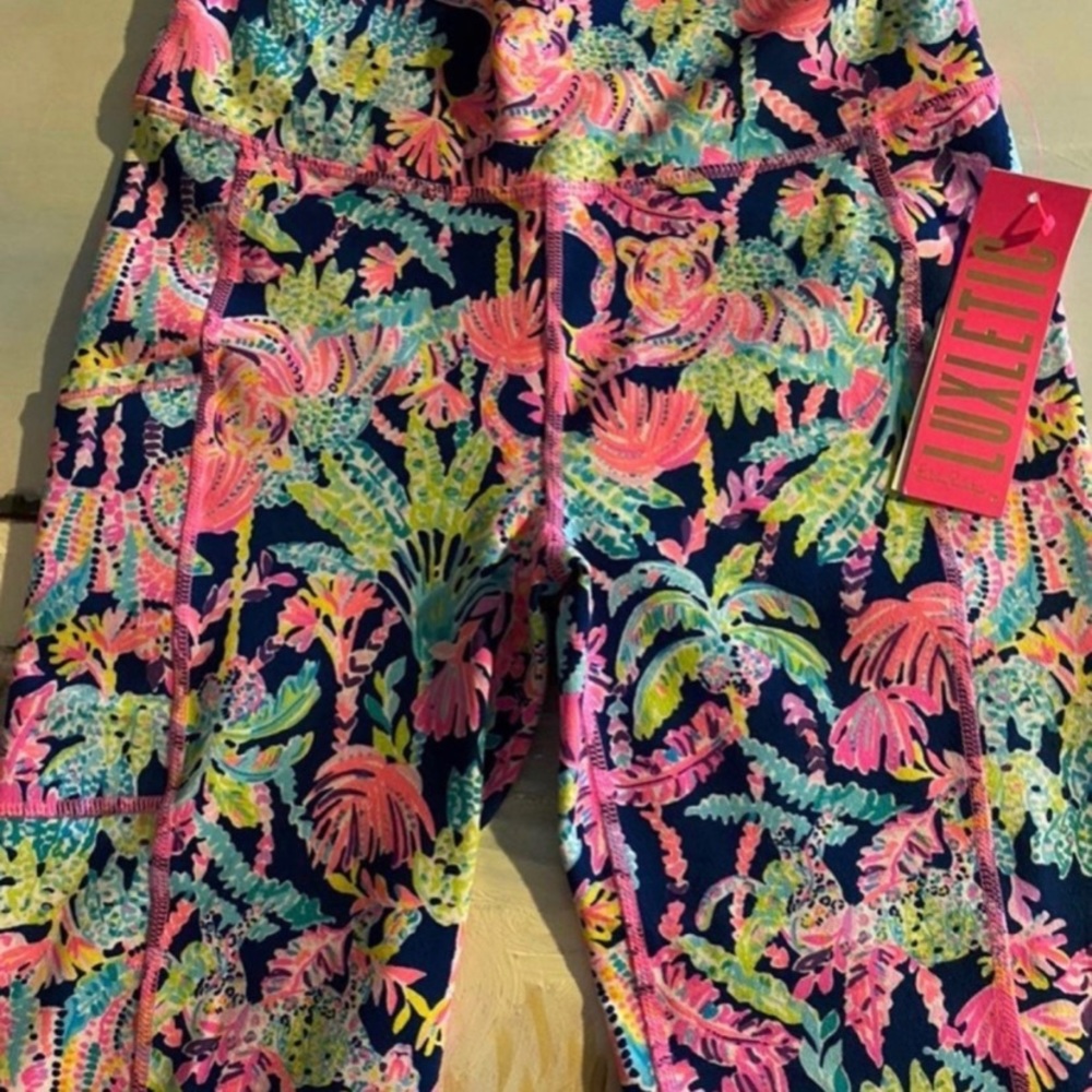 NWT Lilly Pulitzer Luxletic Cropped Leggings